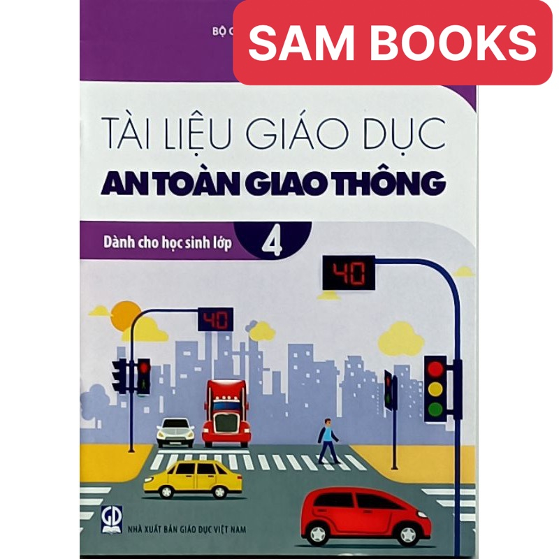 An toàn giao thông 1 2 3 4 5 bản mới 15k bán kèm bút chì ROCO 2B 5k