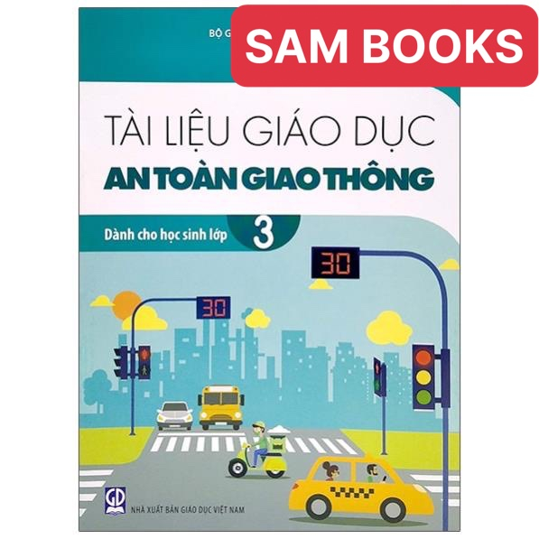 An toàn giao thông 1 2 3 4 5 bản mới 15k bán kèm bút chì ROCO 2B 5k