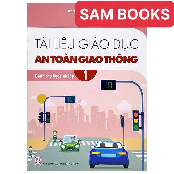 An toàn giao thông 1 2 3 4 5 bản mới 15k bán kèm bút chì ROCO 2B 5k