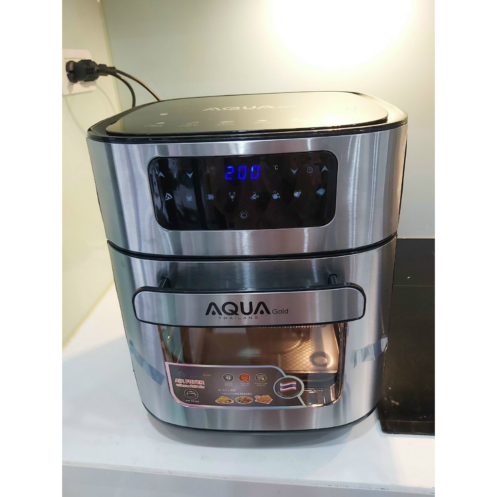 Nồi chiên không dầu AQUA GOLD 12L cảm ứng bảo hành chính hãng 24 tháng