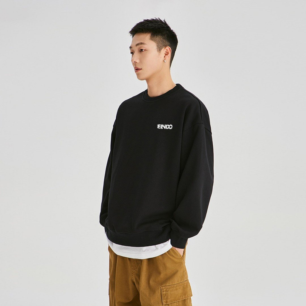 Áo Sweater trơn Nam Nữ Form Rộng Ulzzang Unisex Thu Đông Nam Nữ Local Brand TF4.0 Nỉ Bông Cotton 100% TF4