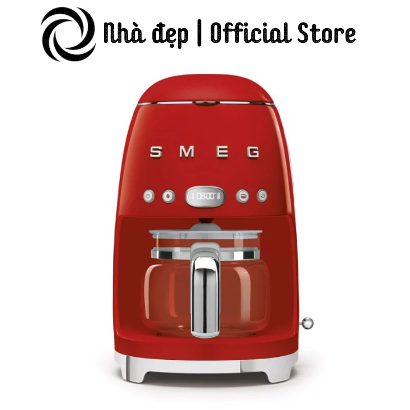 Máy Pha Cà Phê Smeg DCF02, Smeg Coffee Machine, Máy Pha Cafe, Espresso, Cappuccino, Nhập Đức, BH 12 Tháng , nhadep_99