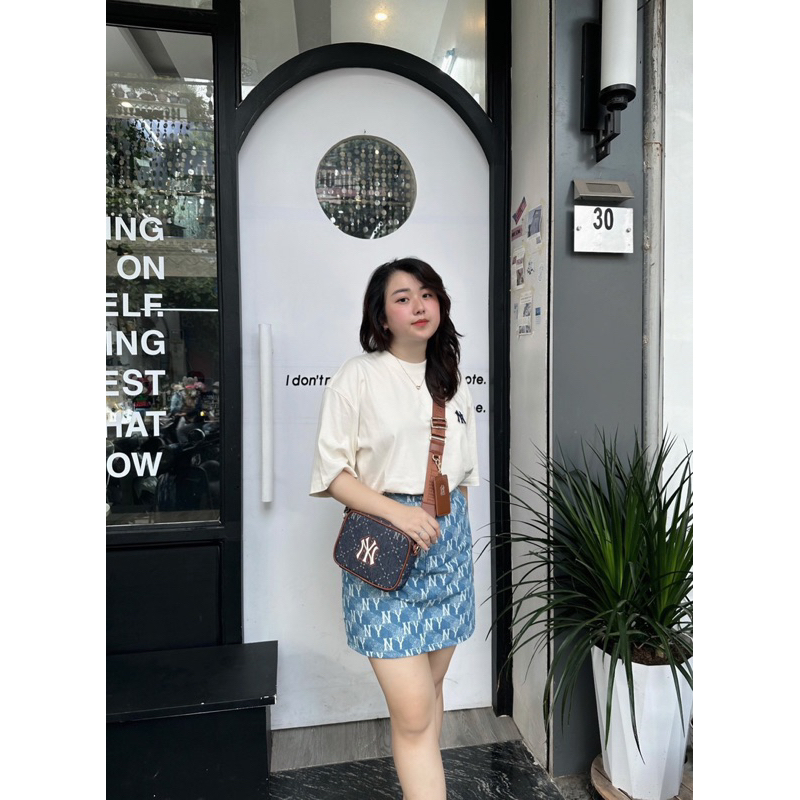 TÚI ĐEO CHÉO MLB MONOGRAM SIZE 13 x 18 CM CHÍNH HÃNG