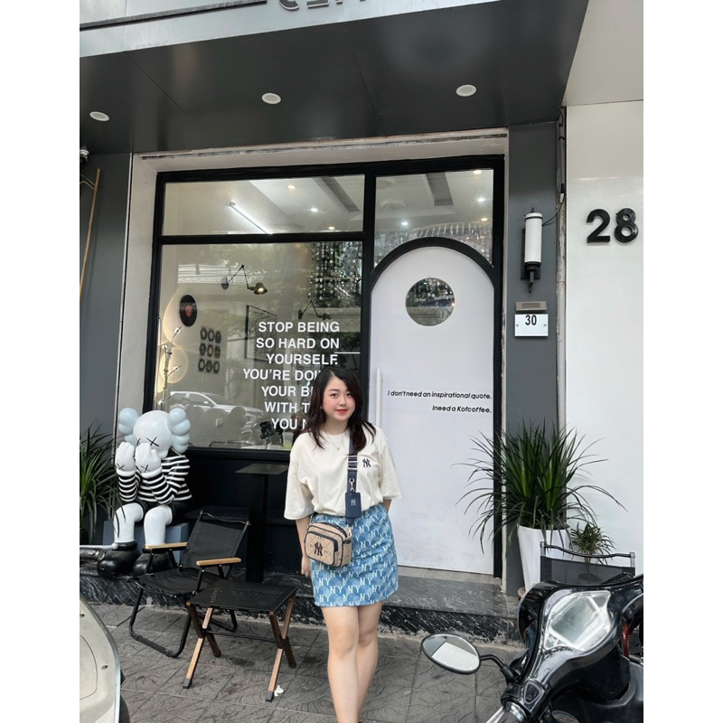 TÚI ĐEO CHÉO MLB MONOGRAM SIZE 13 x 18 CM CHÍNH HÃNG