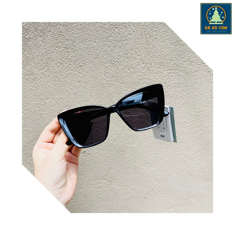 Kính râm nữ HM US Tuyệt đẹp, có bill và mail mua hàng tại web hãng, tặng kèm hộp và khăn