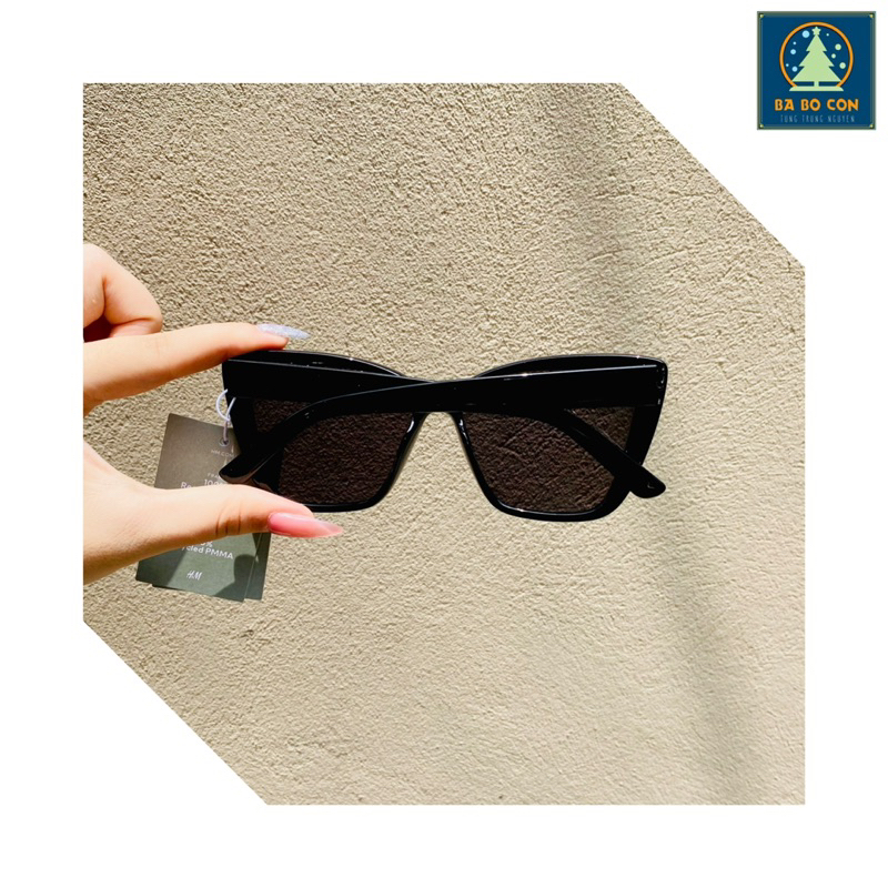 Kính râm nữ HM US Tuyệt đẹp, có bill và mail mua hàng tại web hãng, tặng kèm hộp và khăn