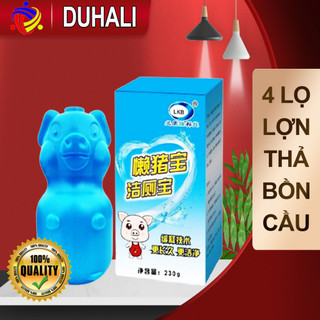 [6LỌ] Heo Thả Bồn Cầu - Lọ Thả Bồn Cầu - Thả Bồn Cầu Khử Mùi -Diệt Khuẩn, Làm Sạch Tiêu Diệt Vi Khuẩn Không Gây Khó Chịu