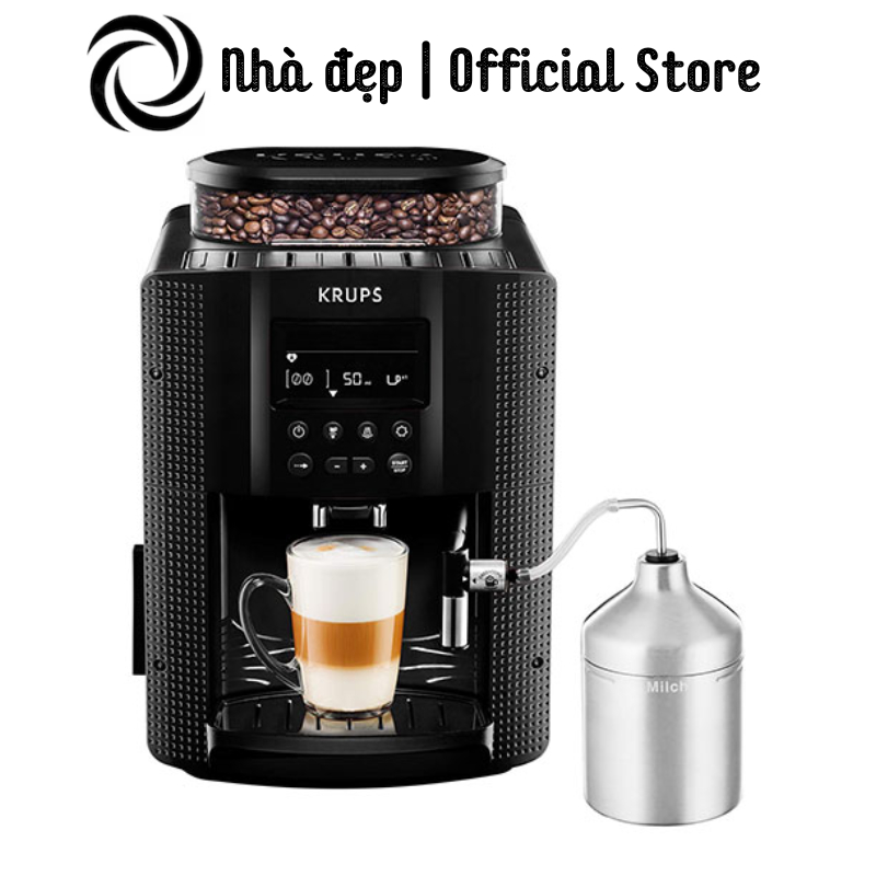 Máy Pha Cà Phê Krups EA810870, Máy Pha Cafe, Espresso, Cappuccino, Made In France,BH 12 Tháng,Hàng Chính Hãng,nhadep_99