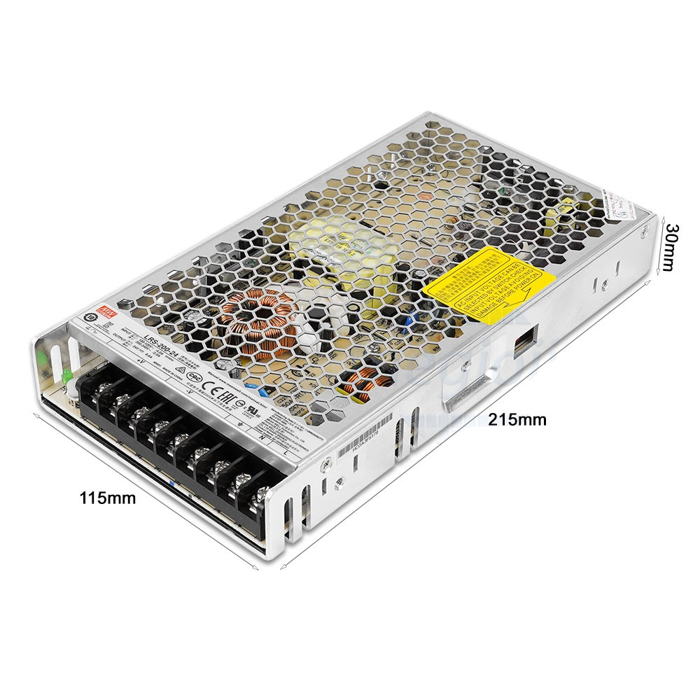Nguồn tổ ong Meanwell LRS-200 12V 24V New 100% chính hãng bảo hành 12 tháng