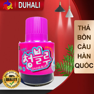 Lọ thả bồn cầu - chai thả bồn cầu hàn quốc - tẩy toilet - khử mùi toilet - diệt khuẩn, sạch, thơm - duhali