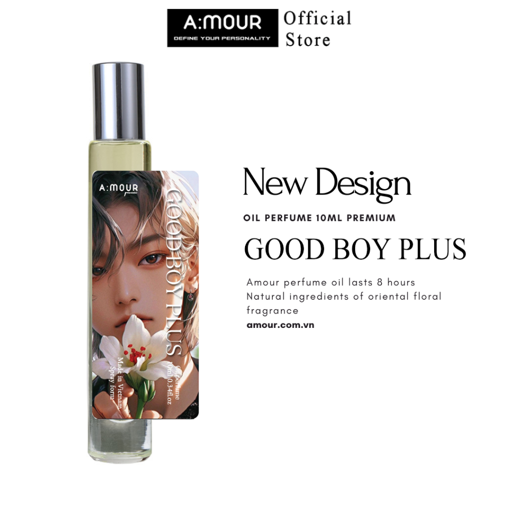 [Combo Bad Boy Good Boy] Tinh Dầu Nước Hoa Nam Nguyên Liệu Nhập Pháp Hương Thơm Quyến Rũ, Sang Trọng 10ml