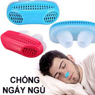 Dụng cụ chống ngáy ngủ 2 in 1, thiết bị hỗ trợ chống ngủ ngáy