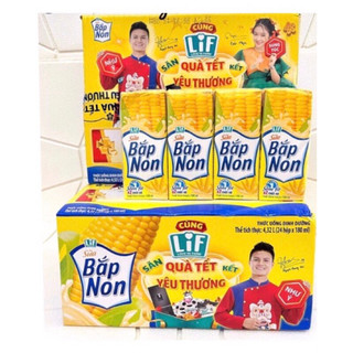 Thùng 24hopx180ml sữa bắp non của lif