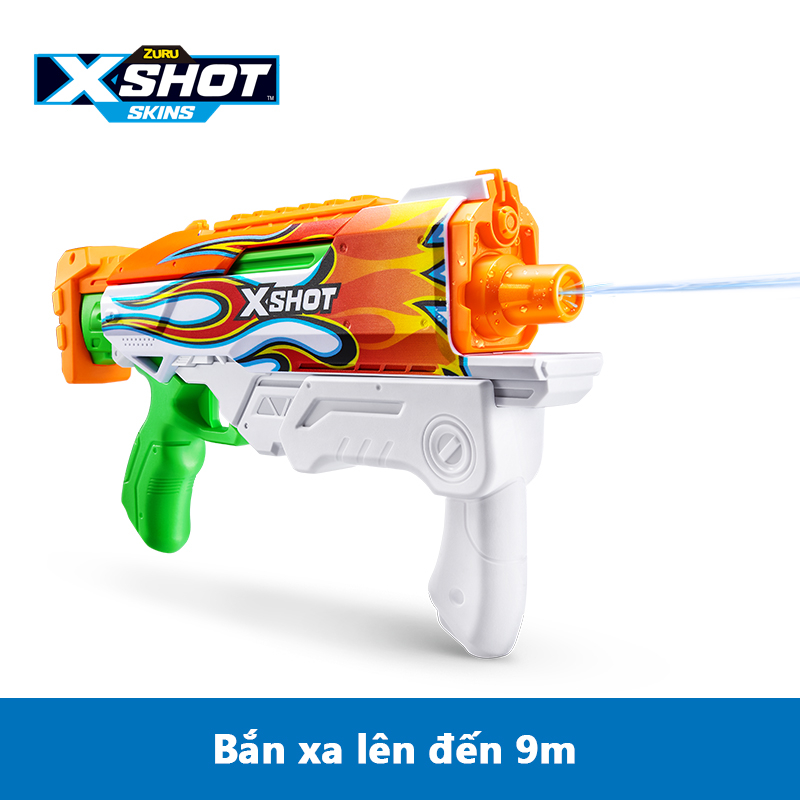 Đồ Chơi Phun Nước Siêu Cấp Xshot Skins 500Ml_Blazer XSHOT X11854D Cho Bé 5 Tuổi Trở Lên