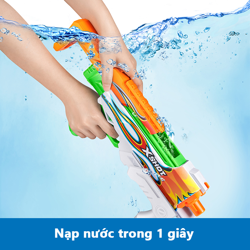 Đồ Chơi Phun Nước Siêu Cấp Xshot Skins 500Ml_Blazer XSHOT X11854D Cho Bé 5 Tuổi Trở Lên