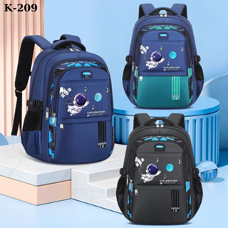 (Hàng Loại 1) Balo Chống Gù, Balo Đi Học Phi Hành Gia Cho Bé Tiểu Học Loại Cao Cấp Siêu Nhẹ Tiện Dụng - K209