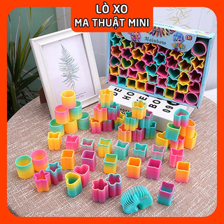 Đồ chơi lò xo cầu vòng ma thuật mini