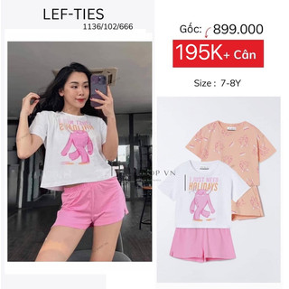 Đồ bộ mặc nhà Lefties giá sale - Sẵn size 7/8y