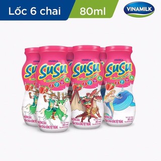 Sữa SuSu chai 80ml vinamilk