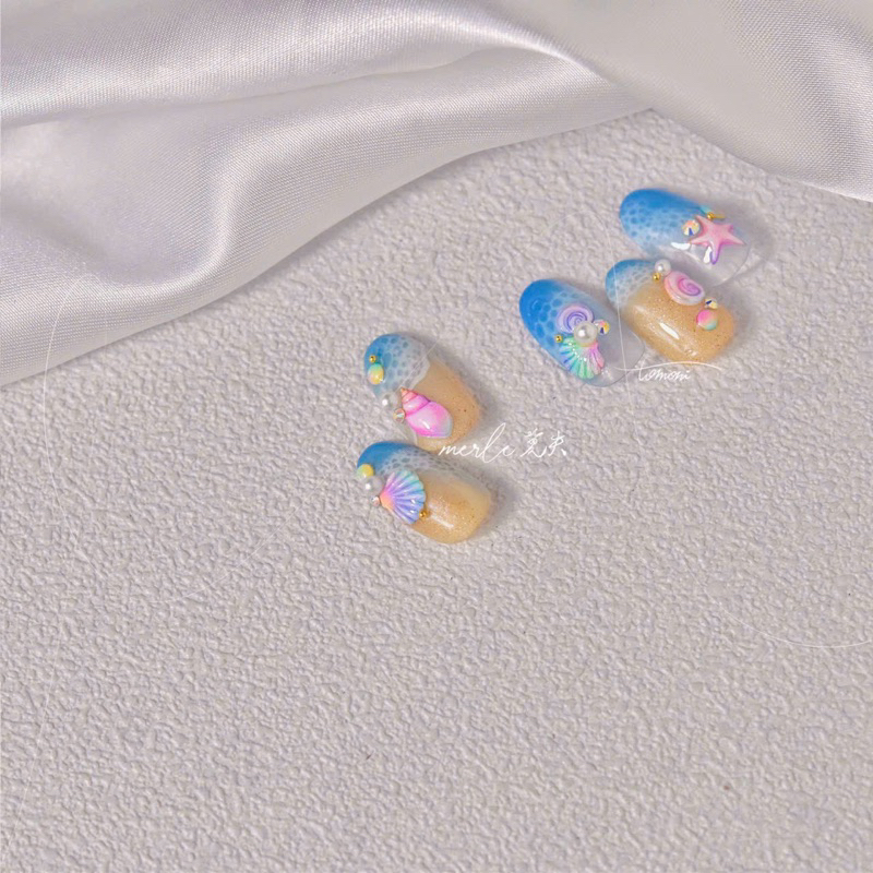 Sticker dán móng tay lụa in 3D sắc nét loại đẹp