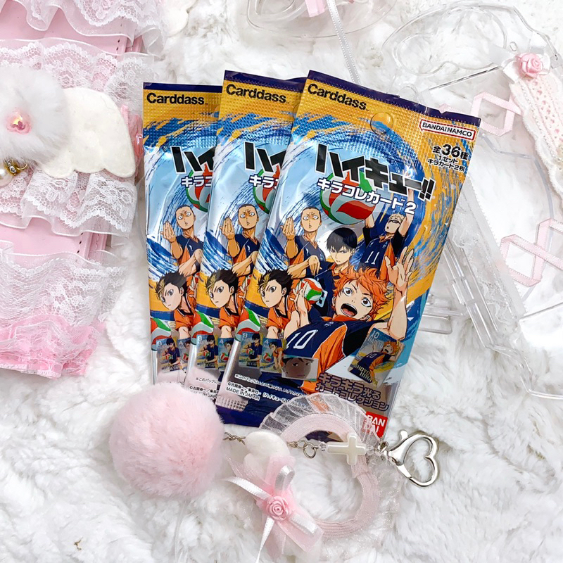 Thẻ nhân phẩm Glitter HQ Haikyuu