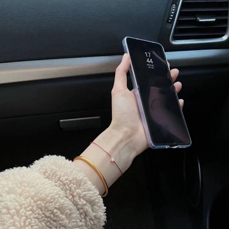 Vòng tay chỉ đỏ may mắn mix charm xà cừ