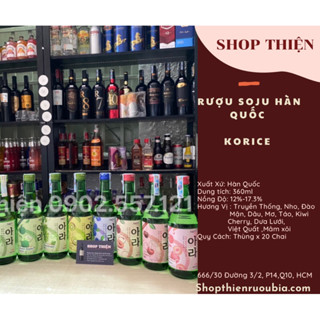 Soju Sô Chu Hàn Quốc KORICE 360ml