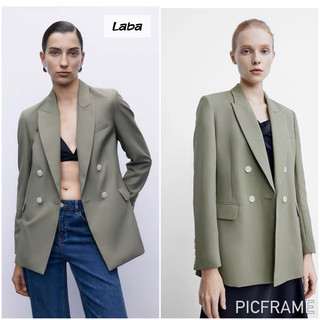 Áo khoác blazer za.r xuất dư full tag mac siêu đẹp