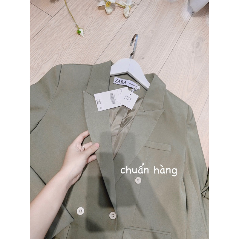 Áo Khoác Blazer Za.R Xuất Dư Full Tag mac Siêu Đẹp