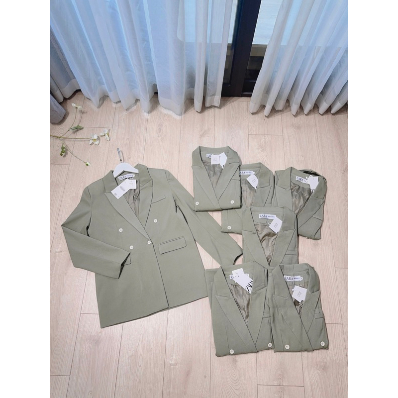 Áo Khoác Blazer Za.R Xuất Dư Full Tag mac Siêu Đẹp