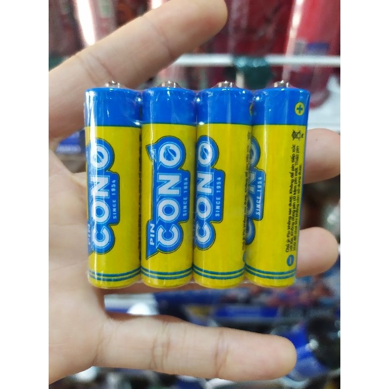 vỉ 4 viên pin con ó