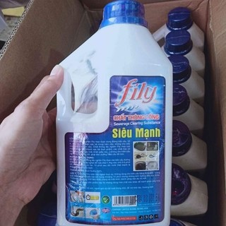 Nước dung dịch thông cống Fily 1,4 lít
