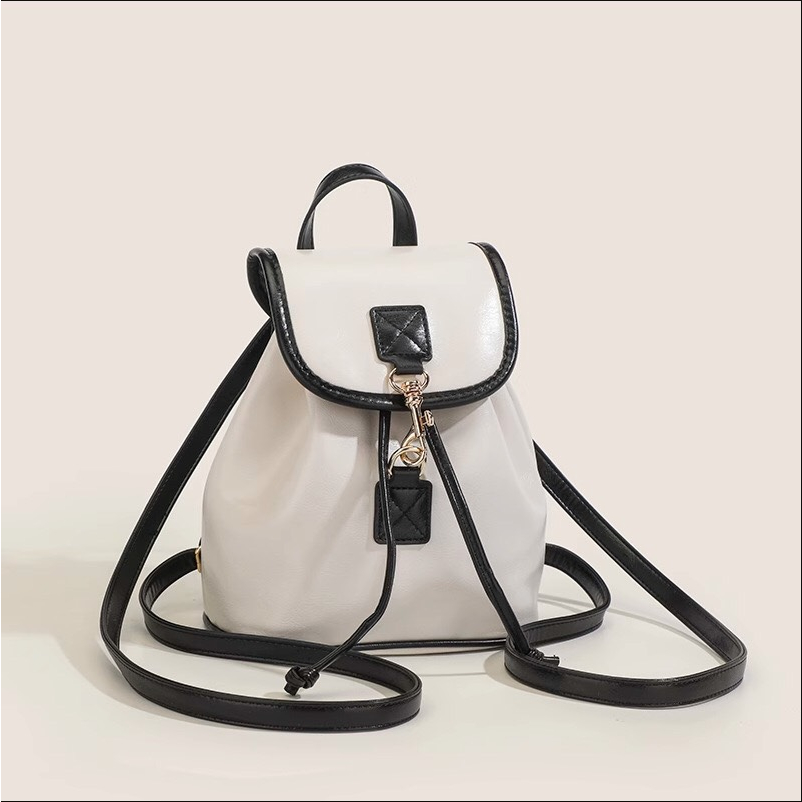 Ba lô nhỏ màu sắc tương phản phong cách thời trang mã T38