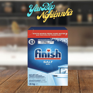 [HCM] Muối rửa bát Finish loại 1.5kg Chính hãng