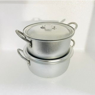 Bộ 2 nồi nhôm ( 18 cm - 16 cm)