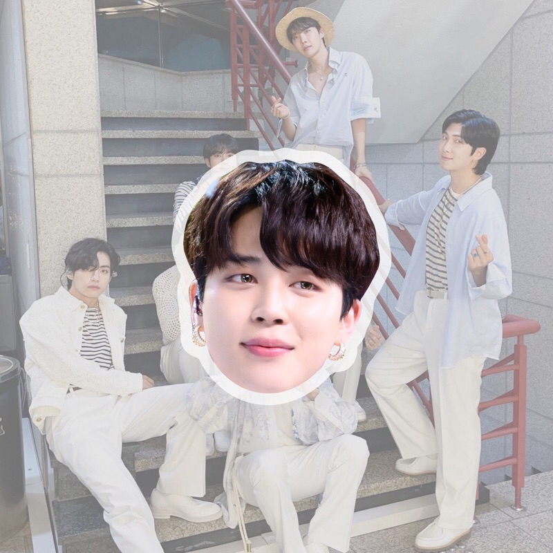 Giá Đỡ Điện Thoại Bằng Acrylic In Hình Nhóm Nhạc Kpop V JIMIN JUNGKOOK Yet