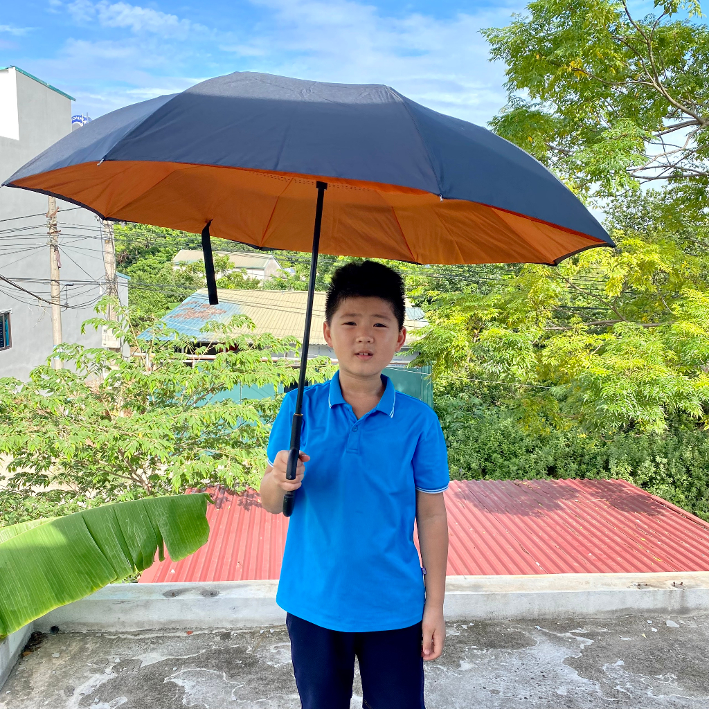 Ô Gấp Ngược, Dù Che Mưa Nắng Thông Minh Cao Cấp 2 Lớp Nhiều Màu