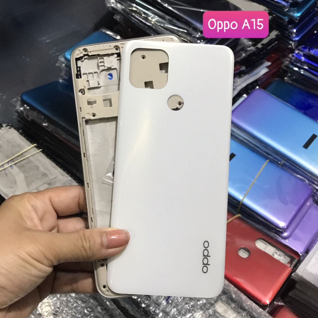 Vỏ bộ oppo A15 / A15s zin new