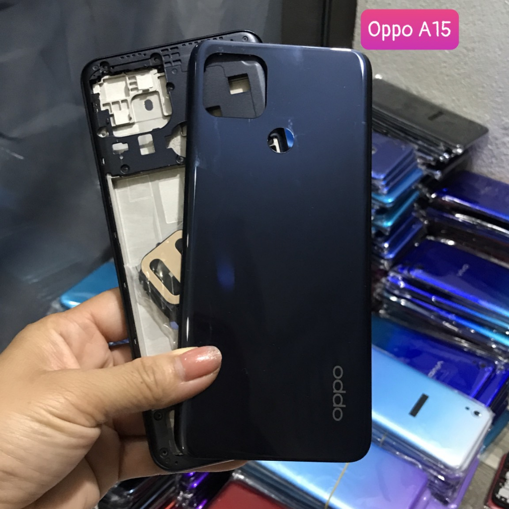 Vỏ bộ oppo A15 / A15s zin new