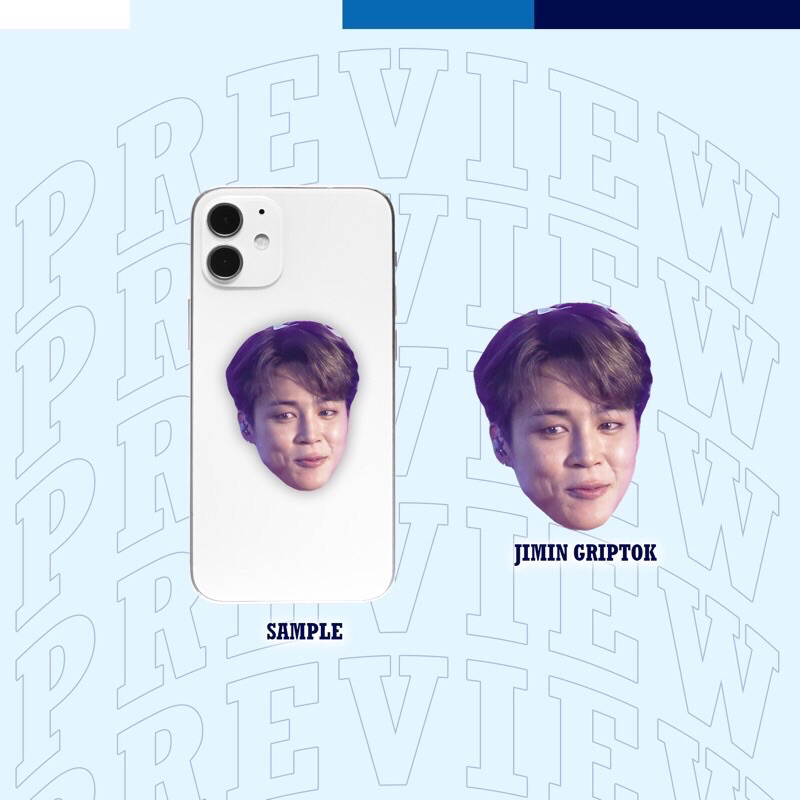 Giá đỡ điện thoại BTS siêu cute