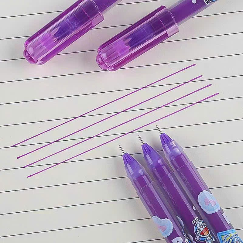 Hộp 12 Bút Tforu Doreamon thơm viết nho đủ màu  ngòi 0.38mm