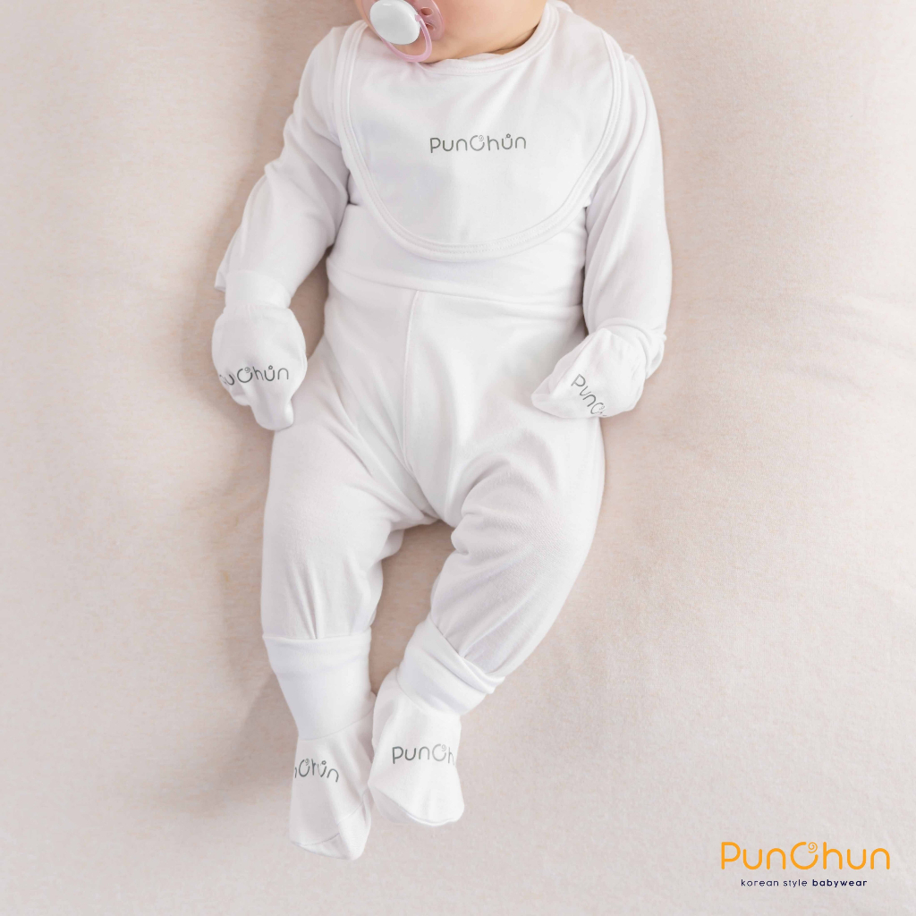 Punchun yếm cổ cho bé sơ sinh AW23