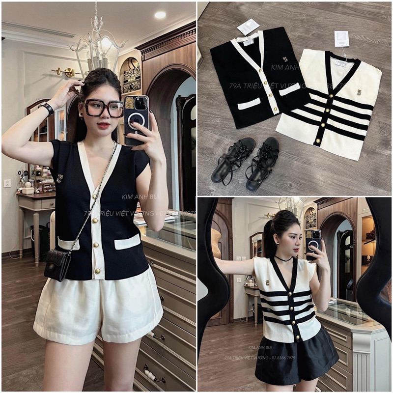 Áo len C5 độn vai ☕️ (loại 1)