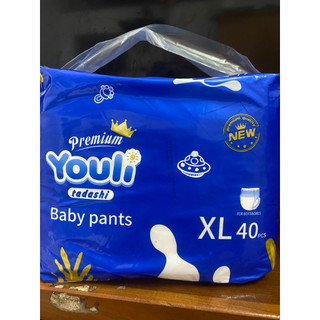 Bỉm quần/dán YOULI  Size S54/M46-44/L42/XL40/XXL36/XXXL34