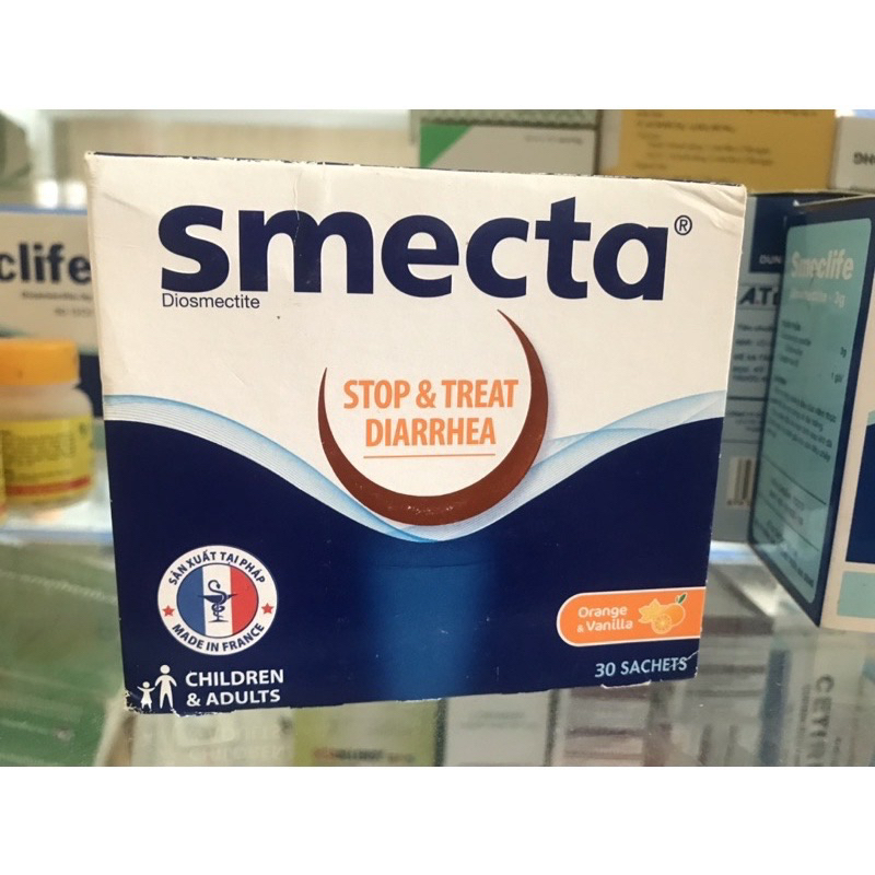 Smecta Hỗ Trợ Tiêu Chảy Lẻ 1 Gói