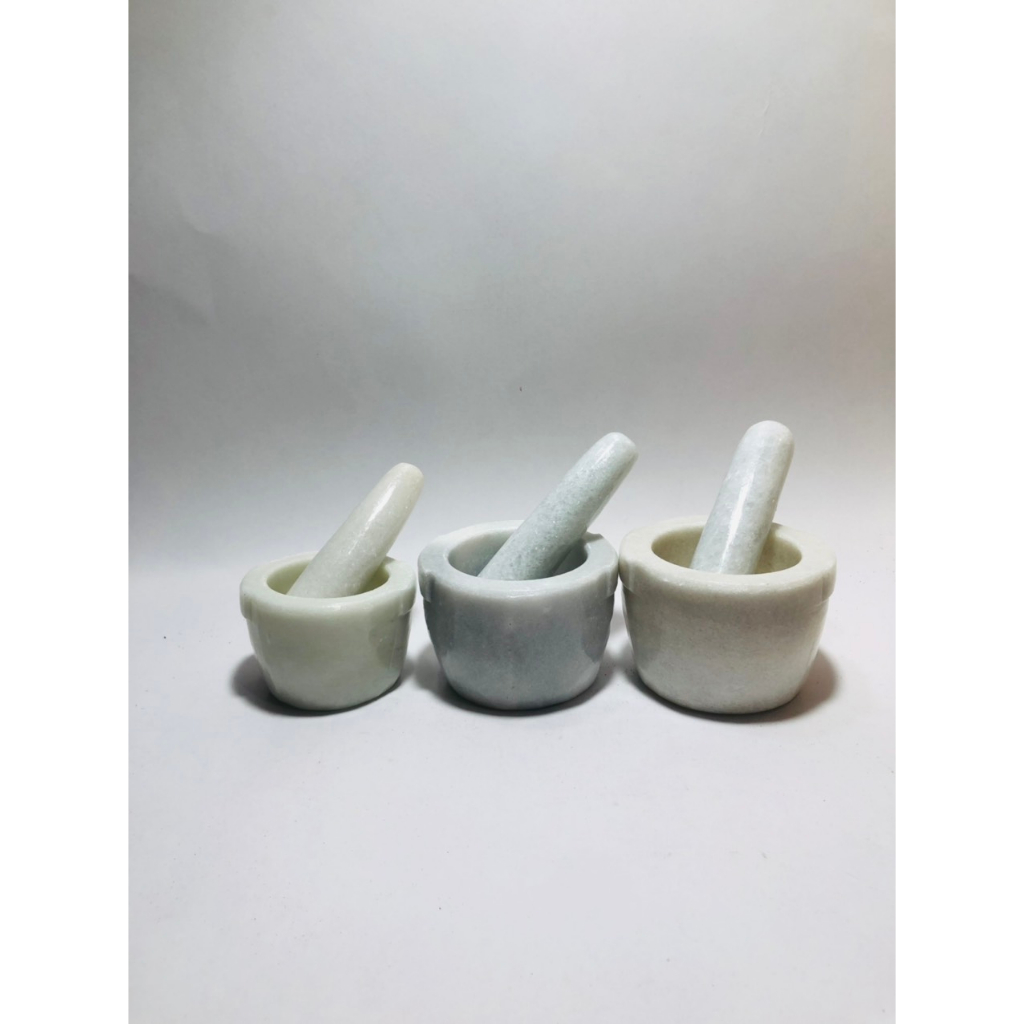 Bộ Cối Kèm Chày Được Làm Từ Đá Tự Nhiên Nguyên Khối Chắc Chắn / Giã Hành Tỏi, Làm Chả....