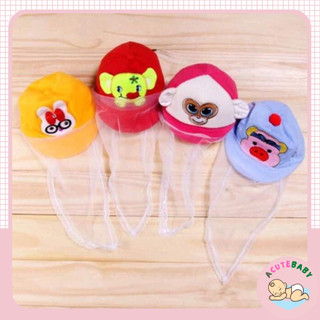 Mũ kèm khăn voan cho trẻ sơ sinh - VUBABY