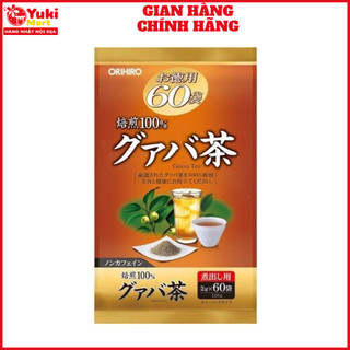 Trà giảm cân tinh chất lá ổi Orihiro guava 60 gói