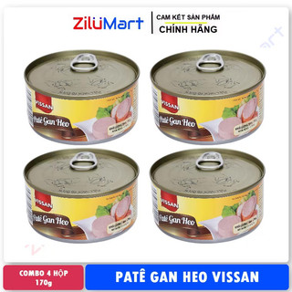 Pate gan heo Vissan loại 170g
