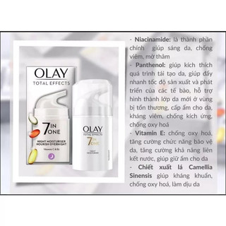 Kem dưỡng trắng Olay total effects